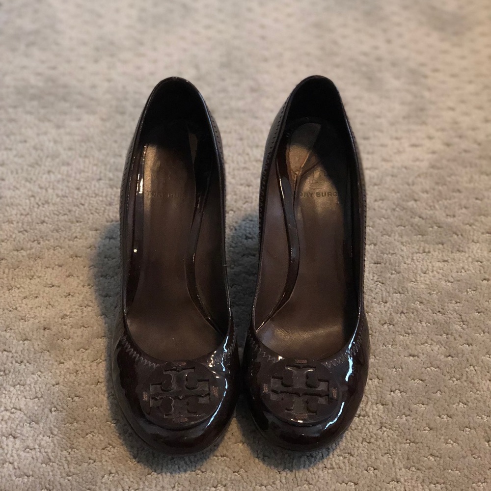 Tory Burch slip on wedge flats